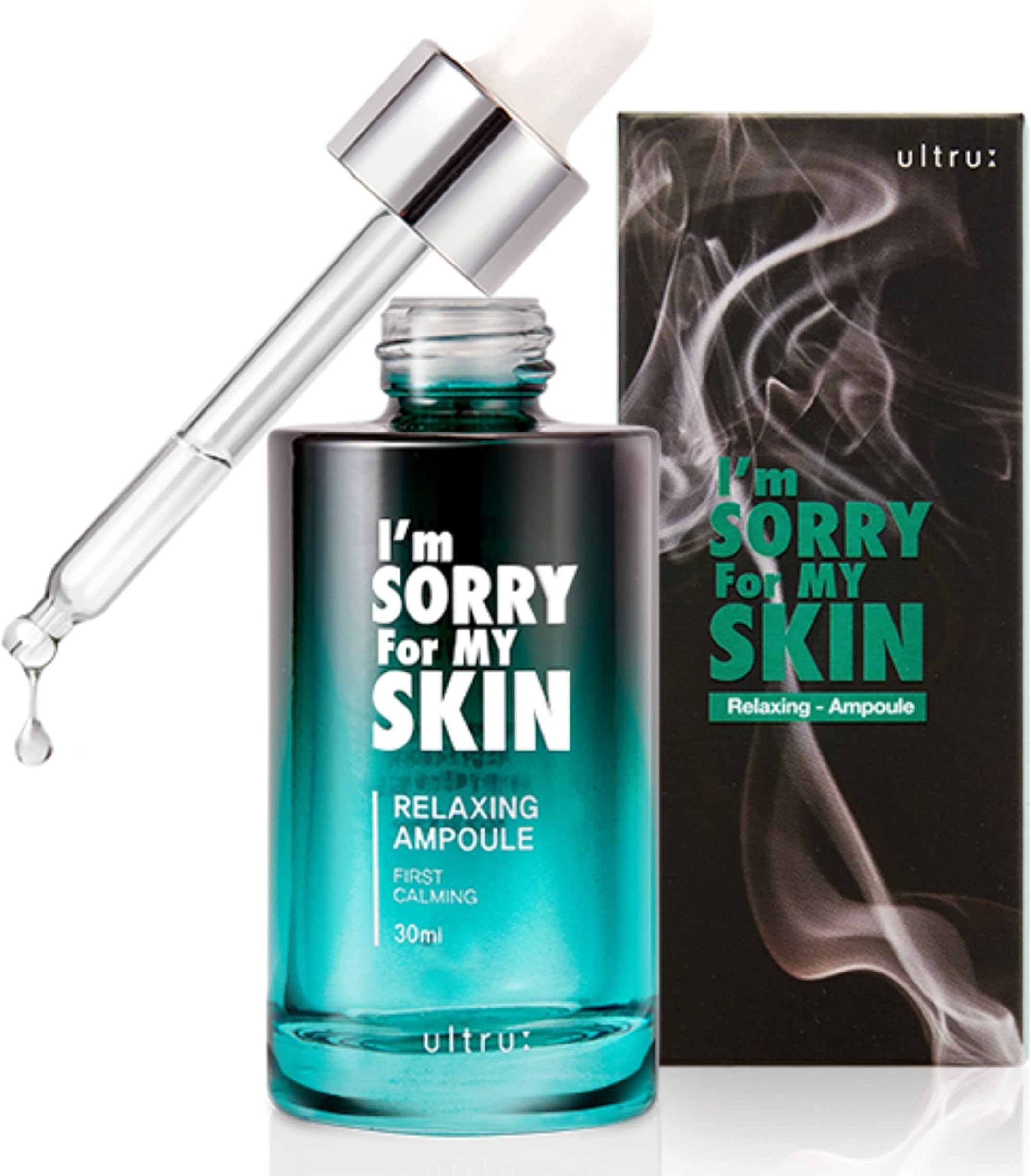 I'm Sorry For My Skin Relaxing Ampoule 30ml | Korean Skincare Anti Aging Moisturizing Serum Ampoule which Eliminates Imperfections and Reduces Wrinkles