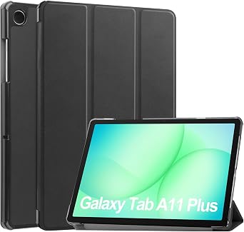 Folio Case for Samsung Galaxy Tab A11+ 11.0", PU & Hard PC Cover