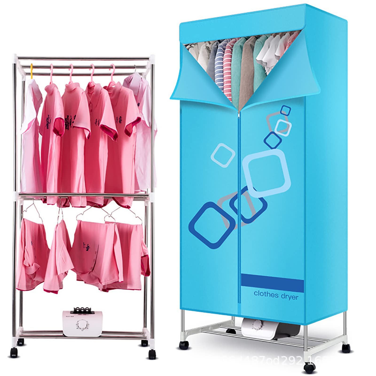 Asciugatrici portatili, Asciugatrici elettriche, Asciugatrici for uso domestico Asciugabiancheria for dormitori di piccola capienza ad asciugatura rapida, Risparmio energetico, for casa, Lavanderia, A