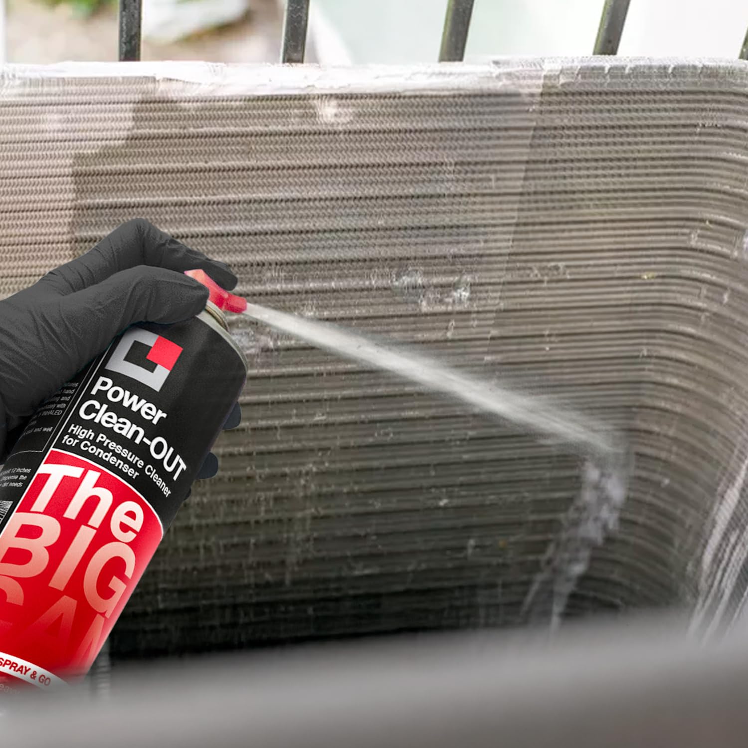 Errecom Power Clean - OUT, Pulitore Alcalino ad Alta Pressione per Condensatori, Bombola da 750 ml (Confezione da 5)
