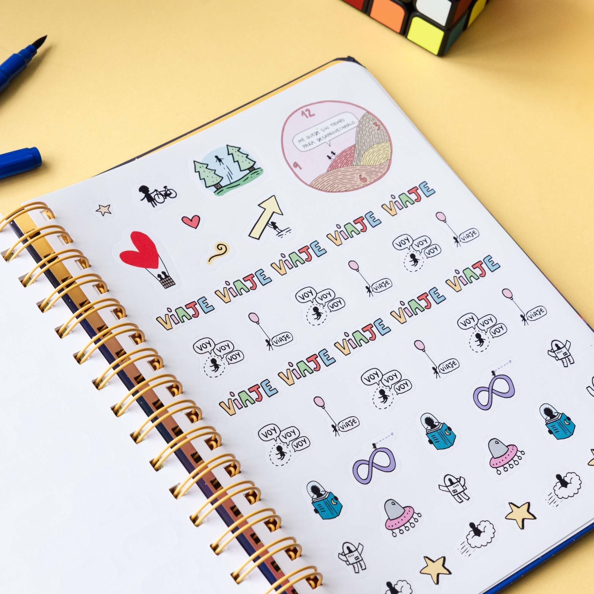Agenda escolar semanal 2026-2027 72 kilos (TANTANFAN)