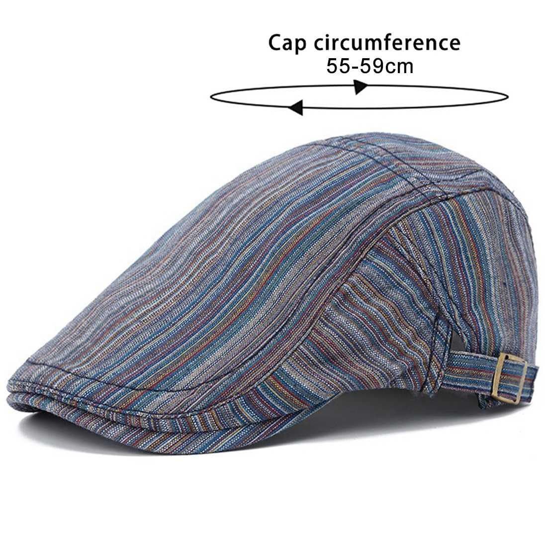 JNKET Men Women Newsboy Cap Casual Flat Cap Ivy Gatsby Cabbie Driving Hat (US, Alpha, One Size, Medium, Orange)