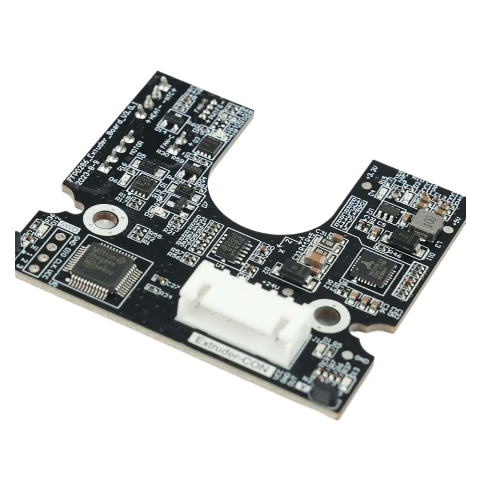 Compatibile con Flashforge, scheda estrusore AD5M | PCB estrusore serie Adventurer 5M, scheda di controllo, unità stabile, parte stampante 3D