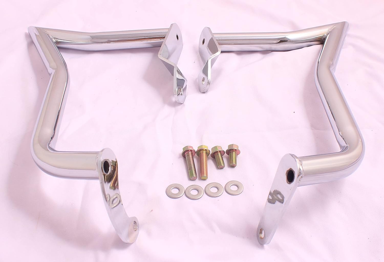C44-2 SUZUKI BOULEVARD C90 C90T BOSS ENGINE GUARD CRASH HIGHWAY BAR CHROME (Chrome)