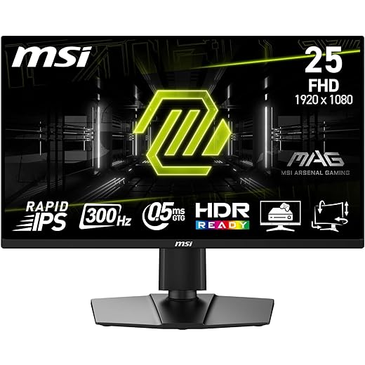 MSI MAG 255PXF FHD Gaming Monitor 24.5 Inch