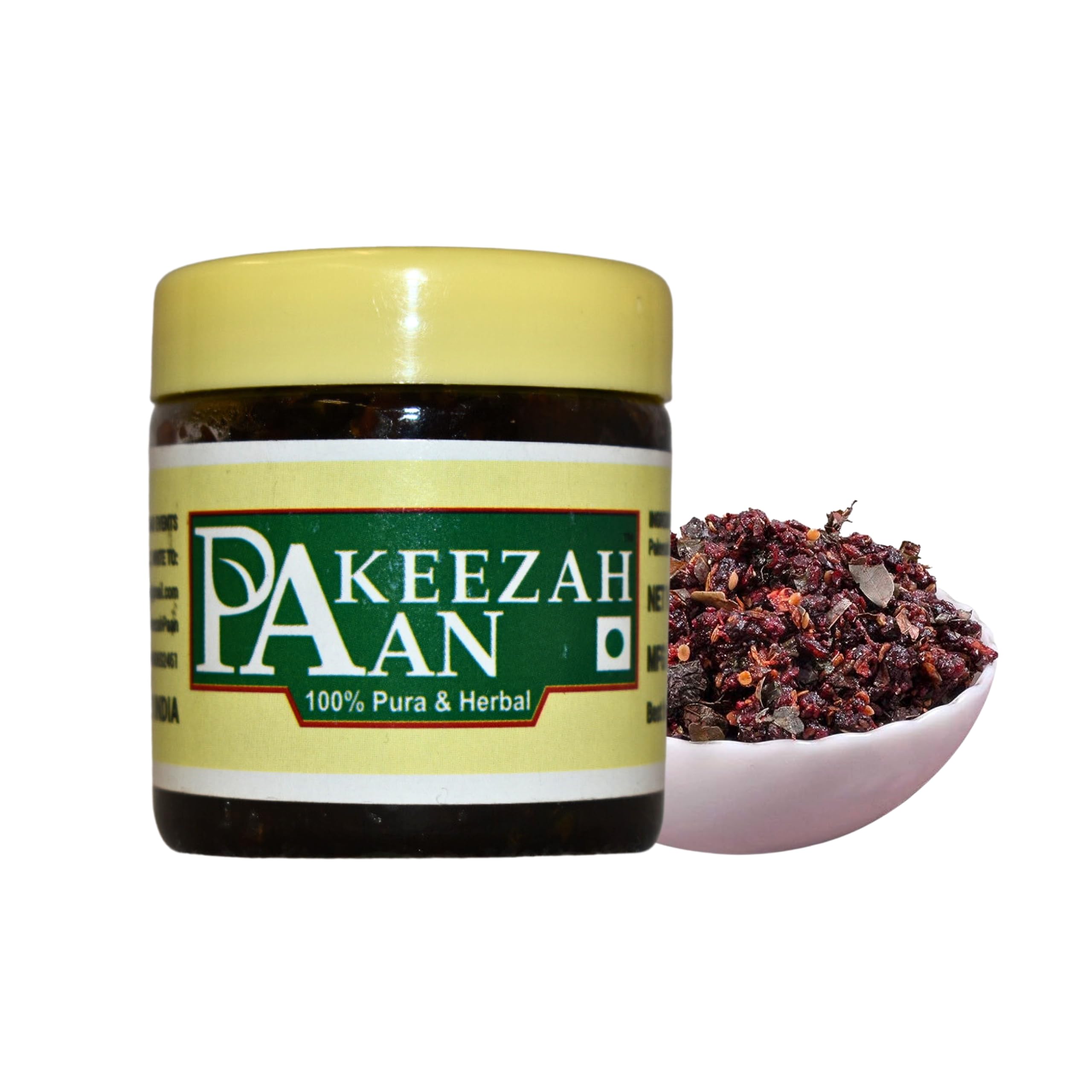Pakeezah Paan Kalkati (Calcutta) Meetha Paan Without Supari || Sweet Paan Hygienically Packed Traditional Mukhwas Mouth Freshener [Jar Pack] (300 Grams)