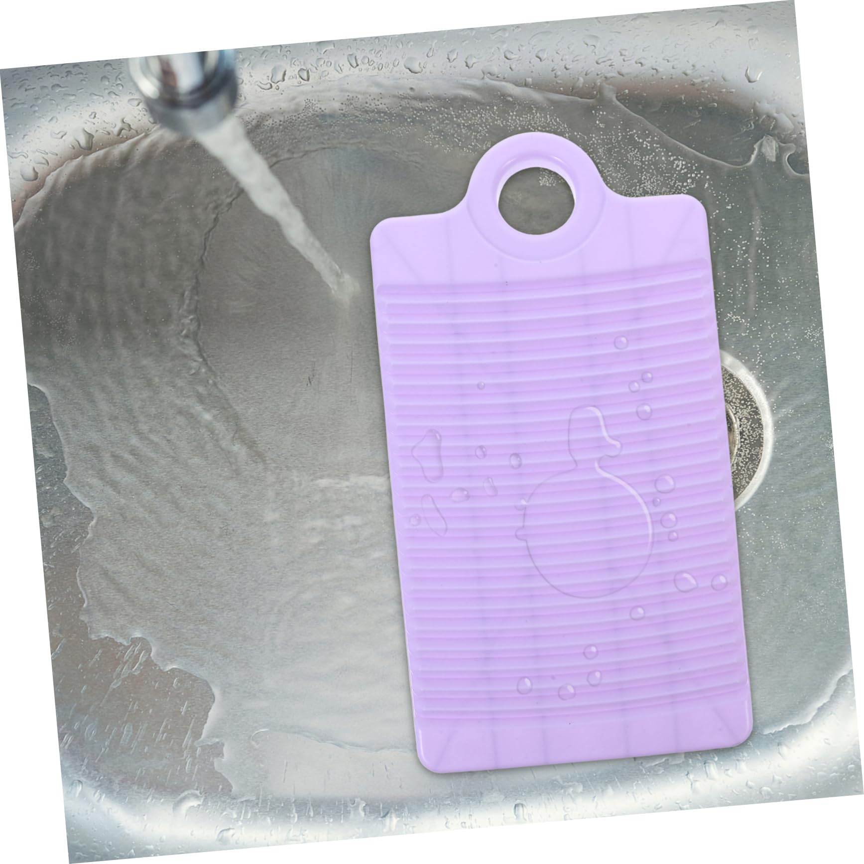 FOMIYES 5 Piezas Plástico Antideslizante Mini Tabla para Lavar Ropa Manual de Mano para Lavandería Hogar Multifuncional Limpieza Rápida y Seguro Agarre