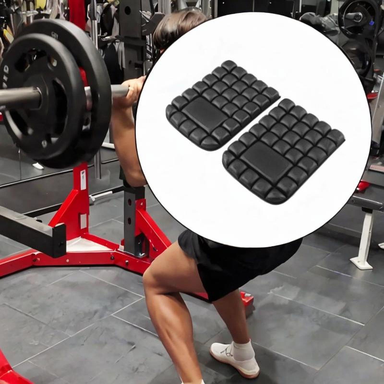 rockible 2 Pieces Knee Pads Inserts,Protection Versatile Lightweight for Work and Construction Pants for Work Flooring Indoor Outdoor