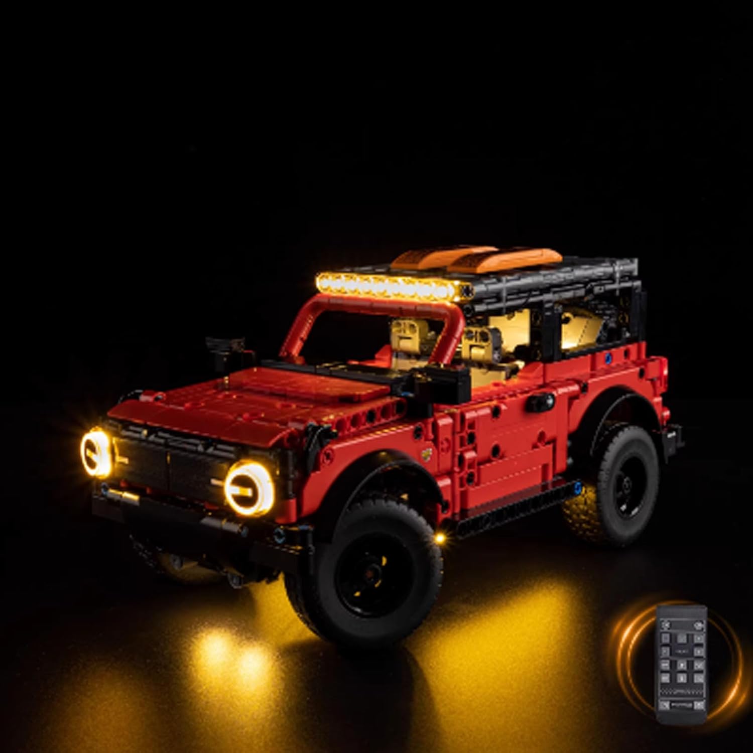 LED Lighting Kit Compatible with Lego 42213 Off-Road Vehicle Series LED Light Set (Model Kit Not Included - Lighting Components Only) (Remote Control Version)