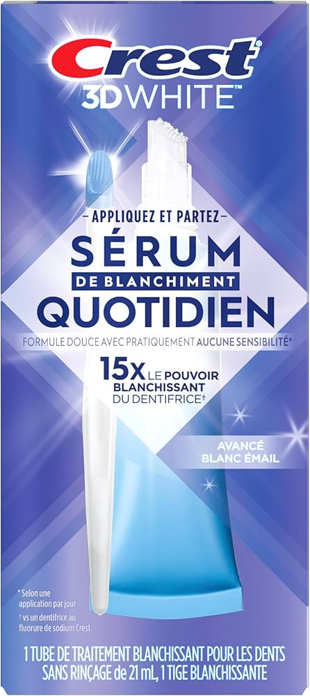 Crest 3DWhite Daily Whitening Serum Advanced Enamel White
