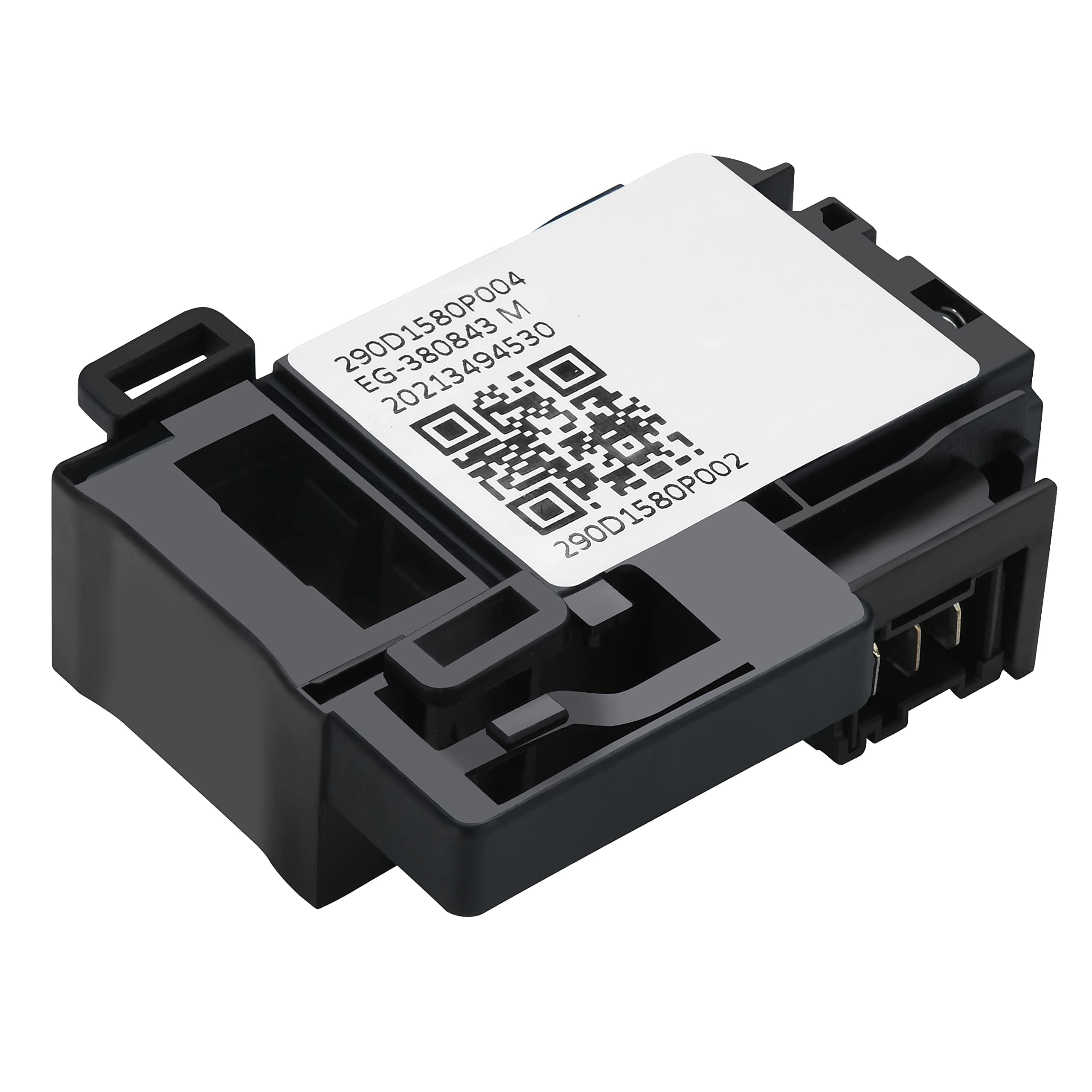 WH01X27954 Washer Lid Lock Switch Compatible for GE & Hotpoint Replace 290D1580P004 290D1580P002 WH01X24114 WH01X26114–Fixes Start Issues, Cycle Stops, Lid Lock, Spin, Drain, Error Codes & Noises