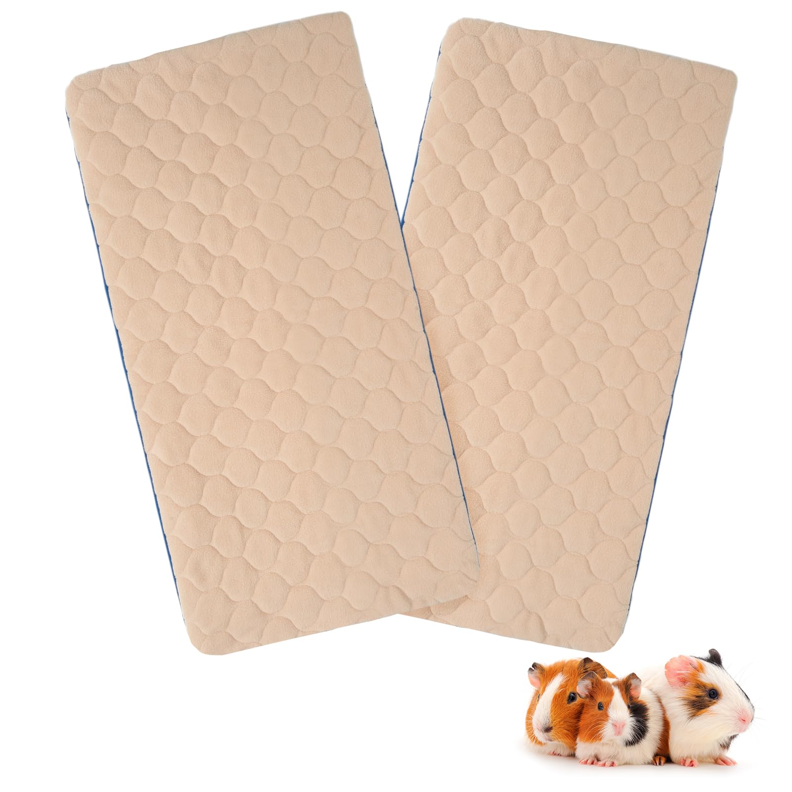 Scenereal Guinea Pig Cage Liner, Fleece Liner 2 Pack