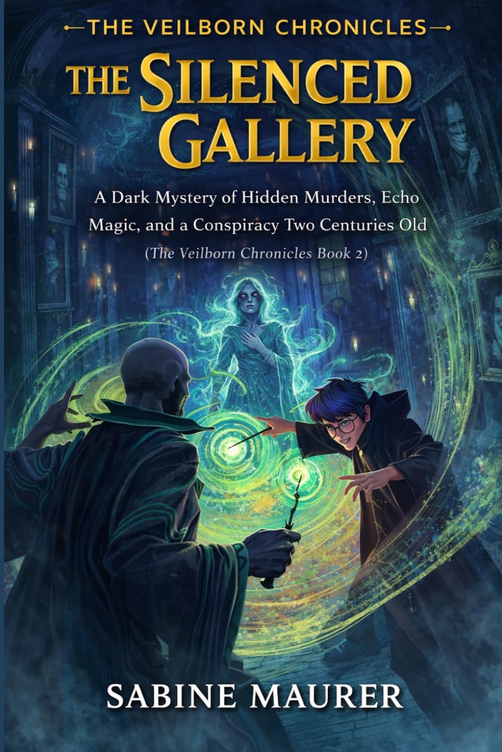 The Silenced Gallery: A Dark Mystery of Hidden Murders, Echo Magic, and a Conspiracy Two Centuries Old (The Veilborn Chronicles Book 2)
