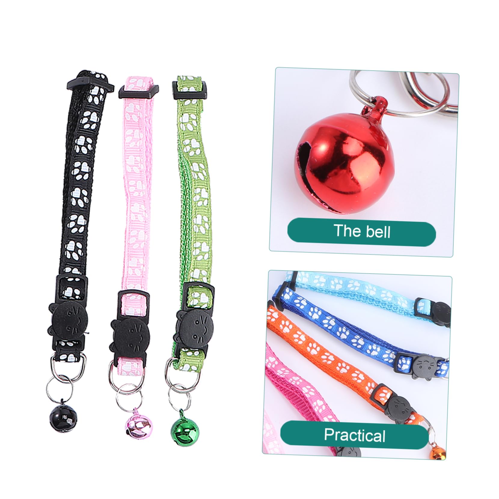 Beavorty 36pièces Collier Ajustable pour Animaux De Compagnie Collier Décoratif avec Détails Élégants pour Et Chiens