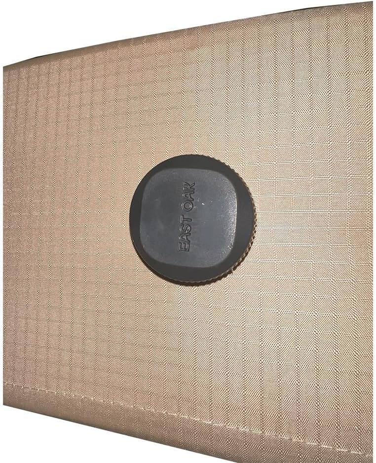 Garden Winds Custom Fit Replacement Canopy Top Cover Compatible with The East Oak PPS23003, TS02BN2, PPS23003-VL, PPS23001 2 Person Swing - Upgraded Performance RipLock 350 Fabric - Slate Gray