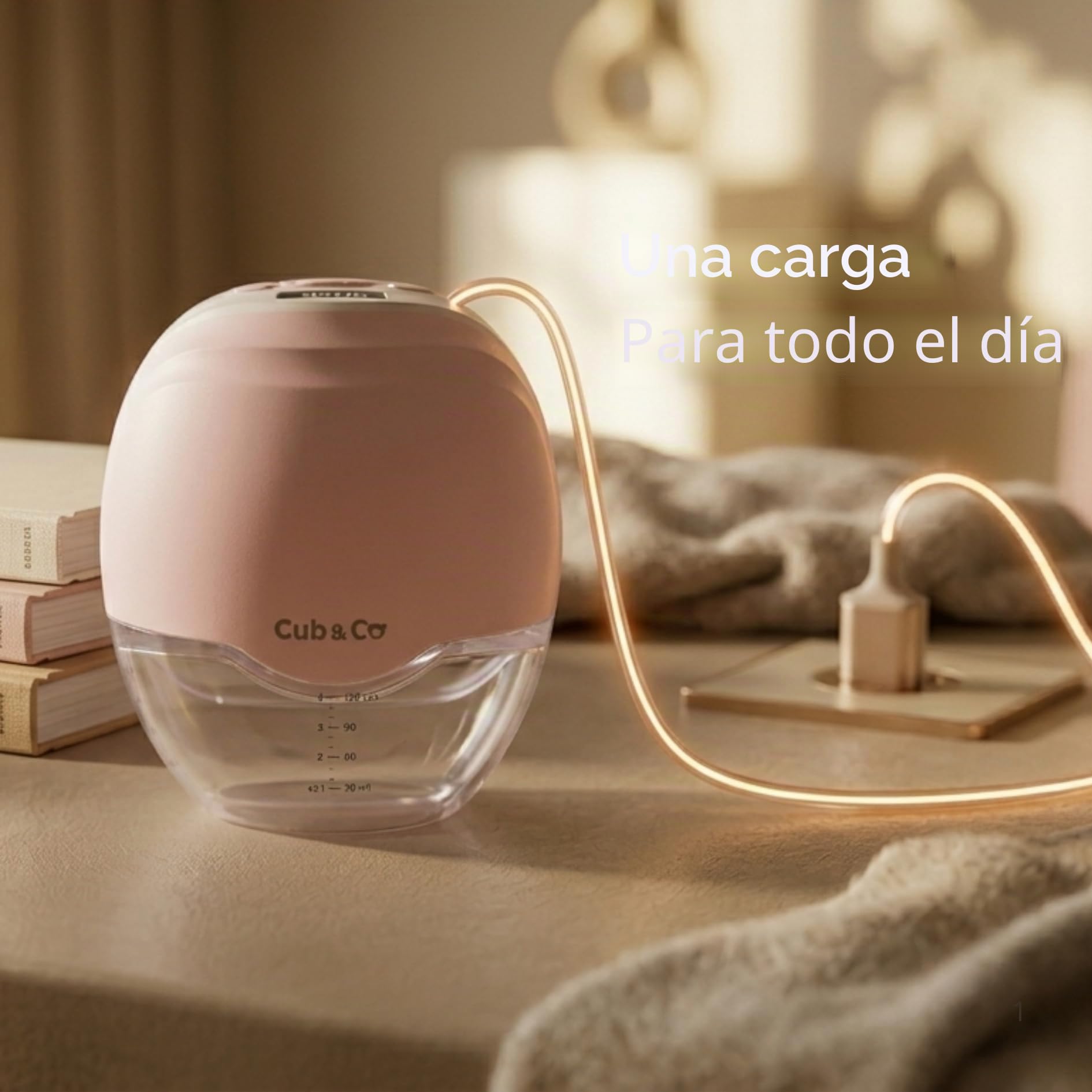 Extractor de leche portátil manos libres, extractor de lactancia eléctrico portátil con múltiples modos de succión, diseño a prueba de fugas, pantalla LED y estuche de viaje, capacidad de 120