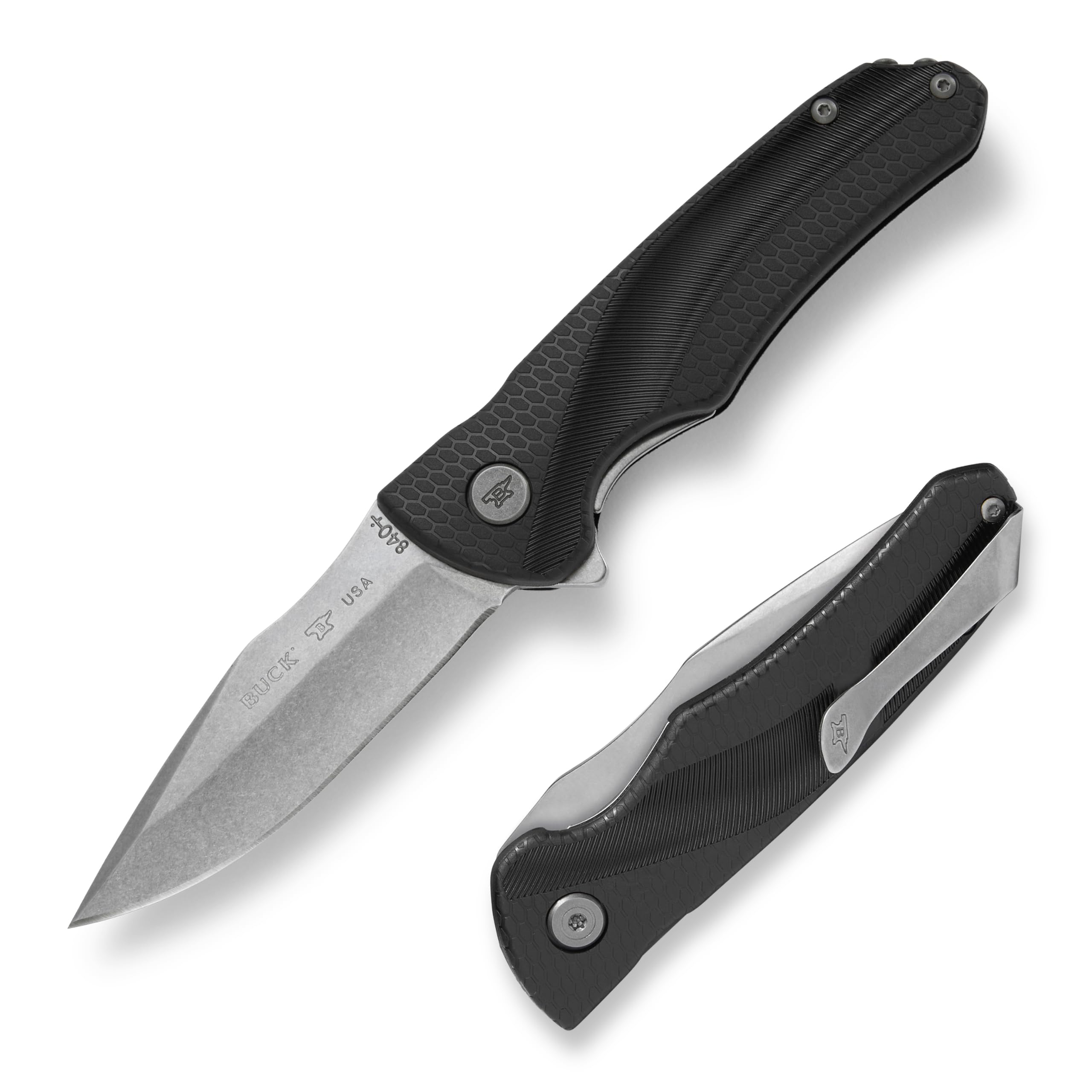 Amazon.com: Buck Knives 840 Sprint Select EDC Pocket Knife, Black