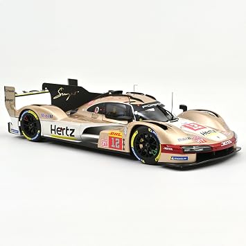 Norev 187160 Porsche 963 No.12 Callum Ilott - Will Stevens Hertz Team Jota Winner 6 Hours of Spa-Francorchamps 2024 1-18 Scale Diecast Model Car