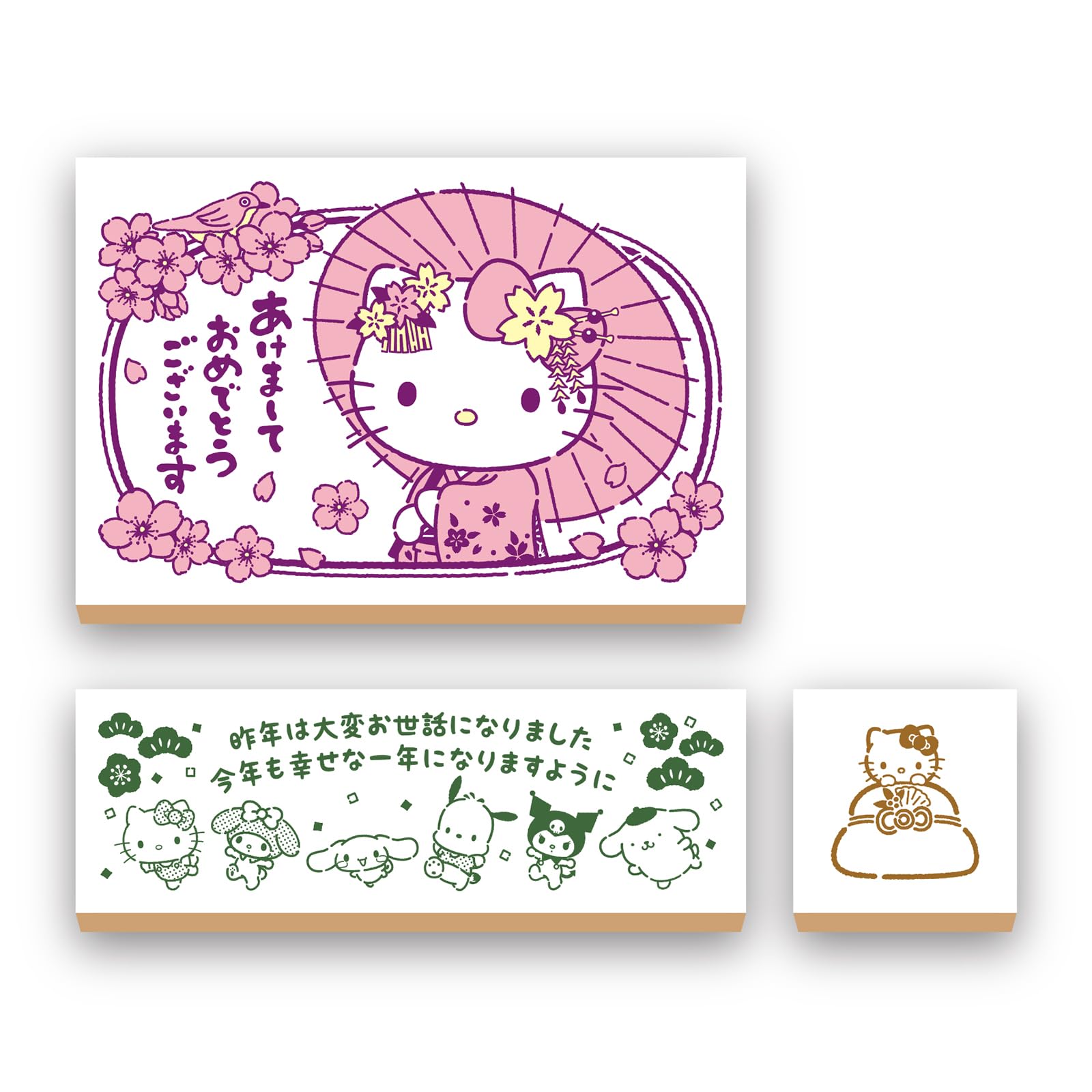 2025年版 サンリオ スタンプ ハンコまとめ売り 楽天市場】【3個セット】サンリオキャラクターズ浸透印 SQ スタンプ