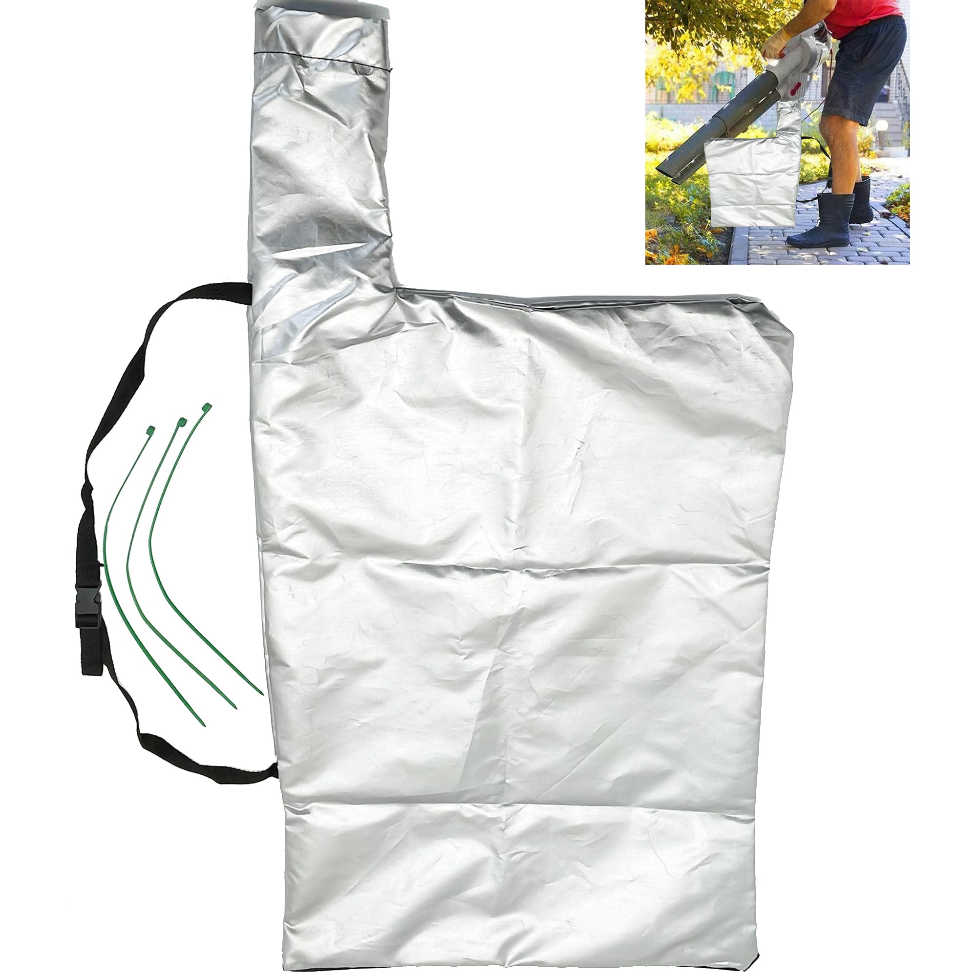 Sacchi Foglie Sacchetto Di Ricambio Per Soffiatore Foglie - Foto 3