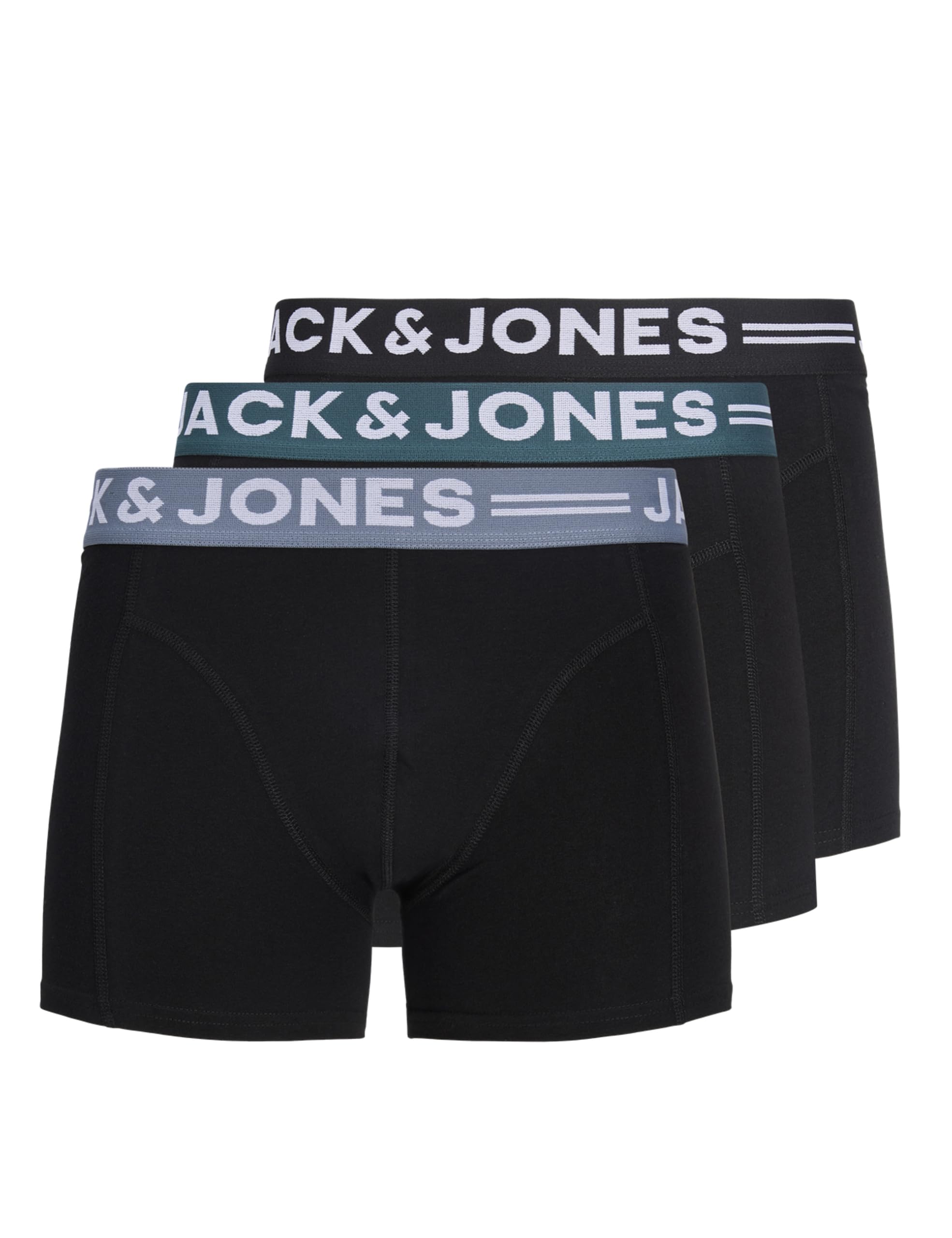 Jack & Jones Sense Trunks 3-Pack Noos Sense Trunks Lot de 3 Boxers Noos Homme (Lot de 3)