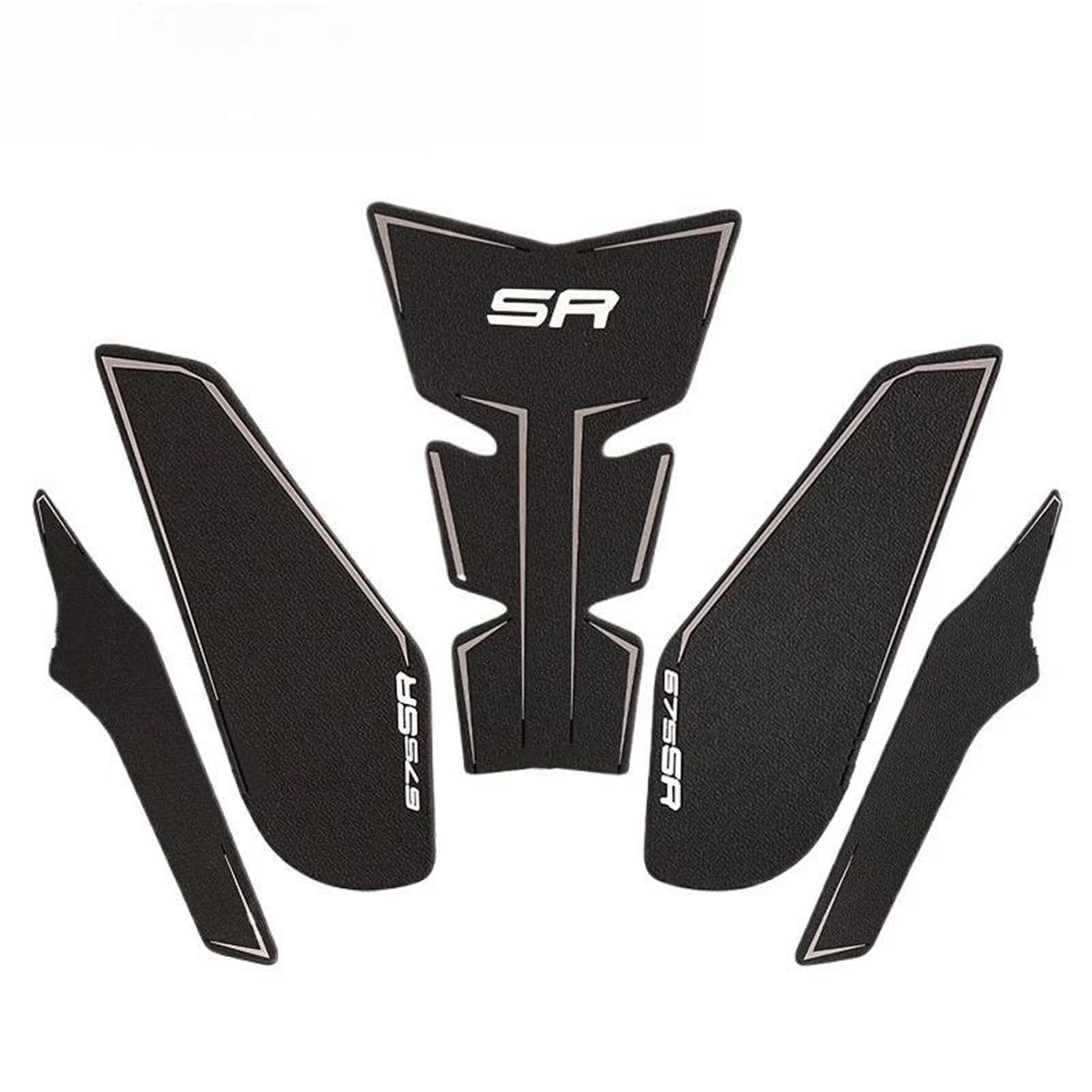 for CFMOTO SR675 675SR 675 SR 675SR-R 2025+ Motorcycle Tank Pad Stickers Side Gas Grip Protector Decal Fishbone Tank Pad(Color3)