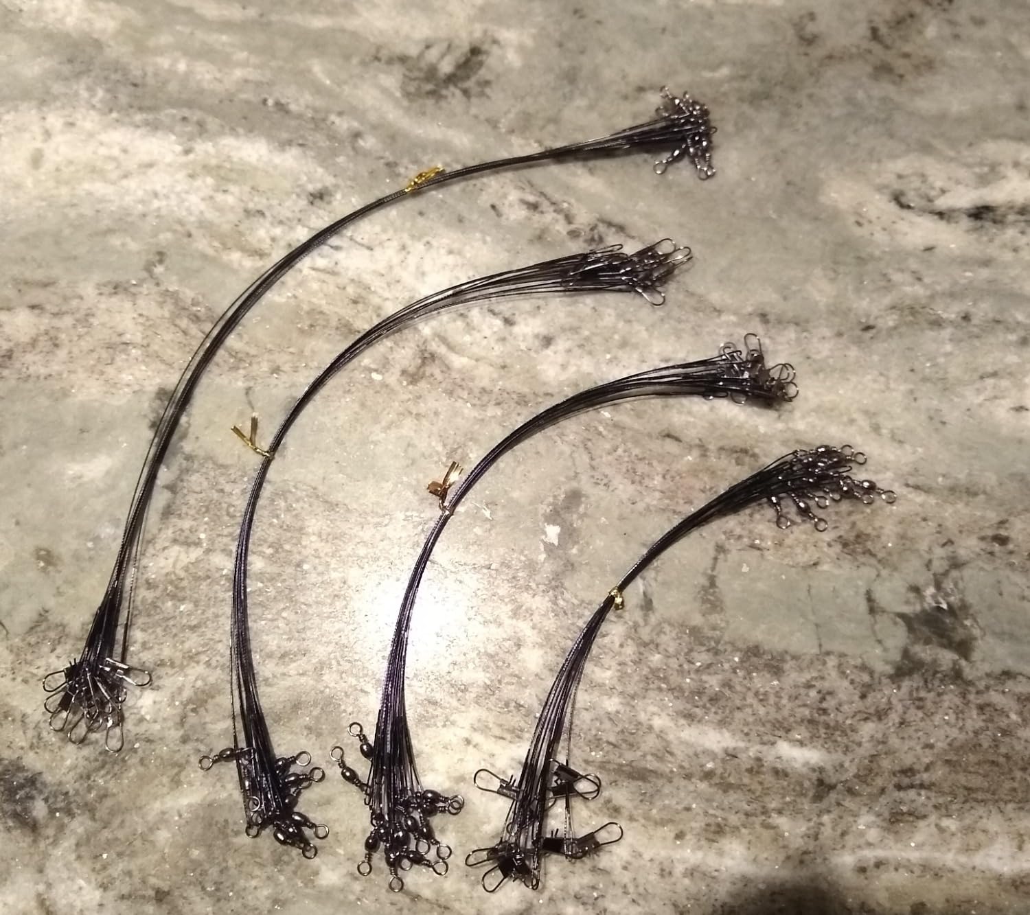 Fishing Leaders, 40 Pcs Upgrade Stainless Steel Leader