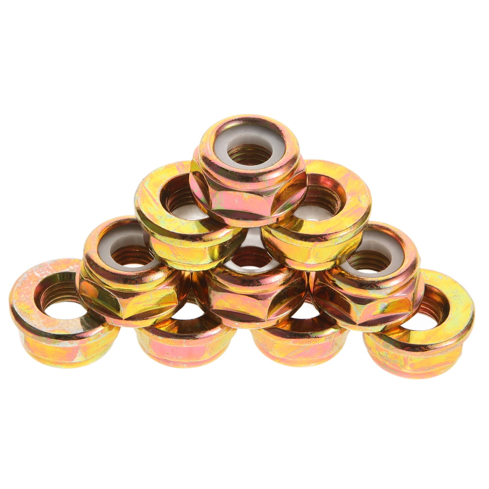 Happyyami 50piezas Tuerca De Cuchilla De Cortacésped Accesorios De Repuesto para Desbrozadoras y Cortacéspedes Compatible Cabezal De Trabajo De Máquina Jardinería