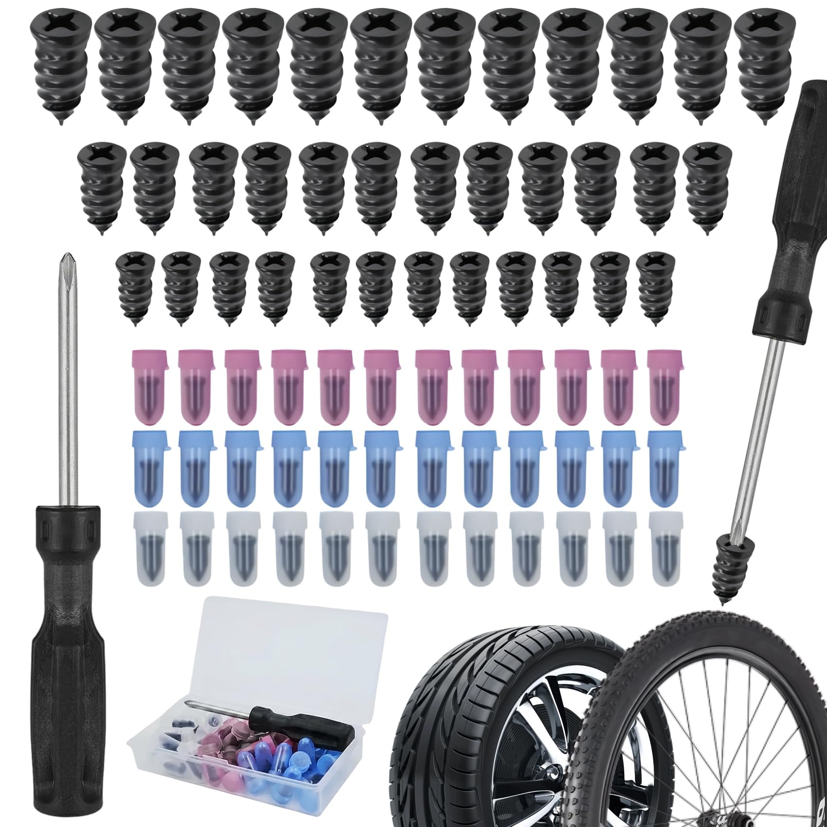 XWLEYW Car Puncture Repair Kit