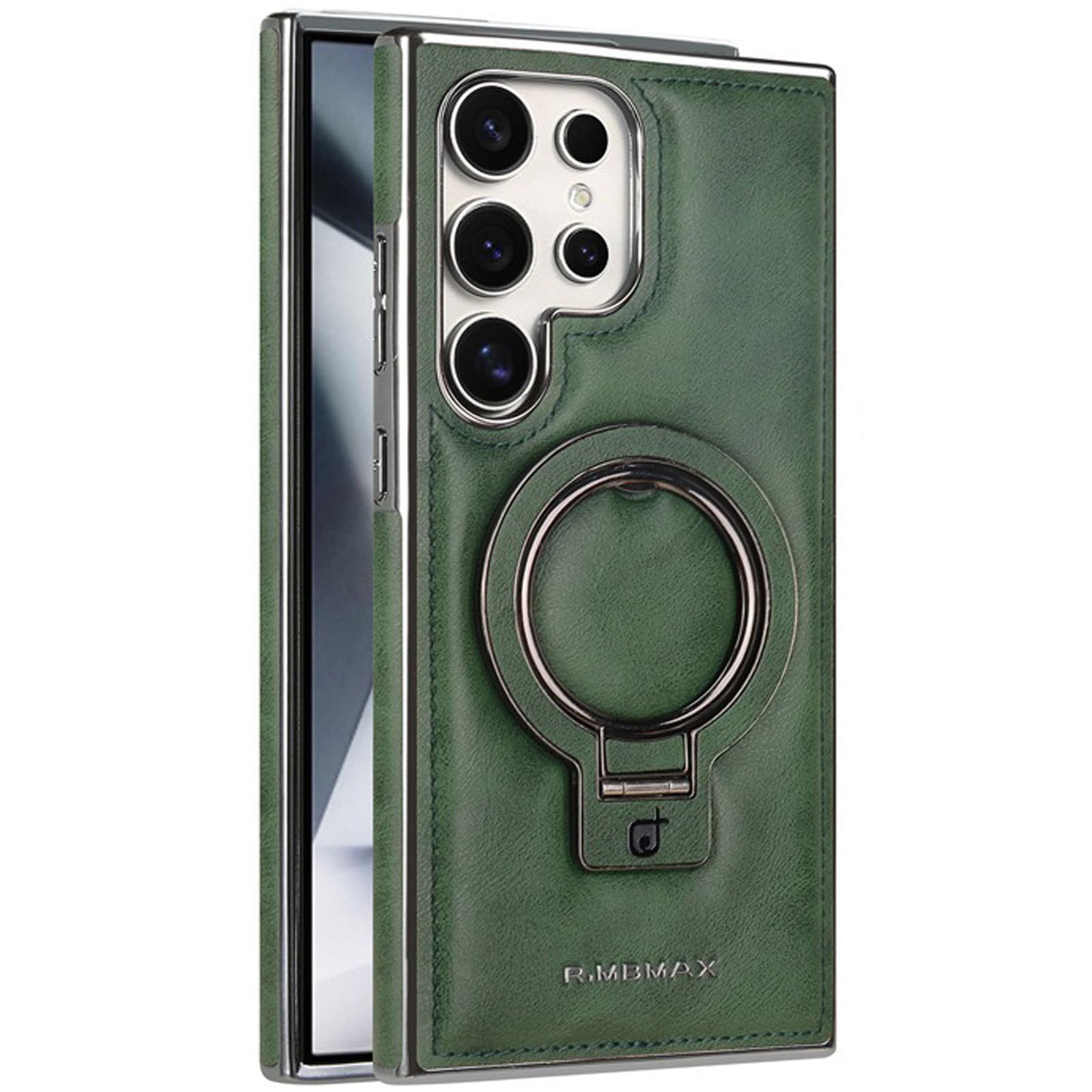 Coque Galaxy S26 antichoc cuir vert protège des chutes et traces - 8