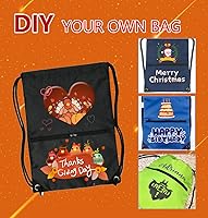 Vista 2 de HOLYLUCK - Mochila, bolsa deportiva con cordón ajustable para gimnasio