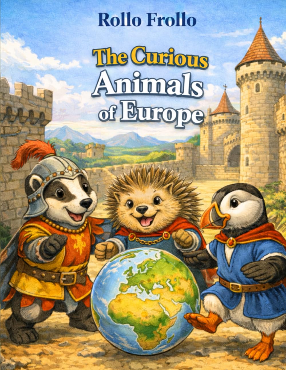 The Curious Animals of Europe: Learn fascinating facts about the animals of the European continent while coloring your very first encyclopedia. (The ... 5 Continents (coloring and learning books))