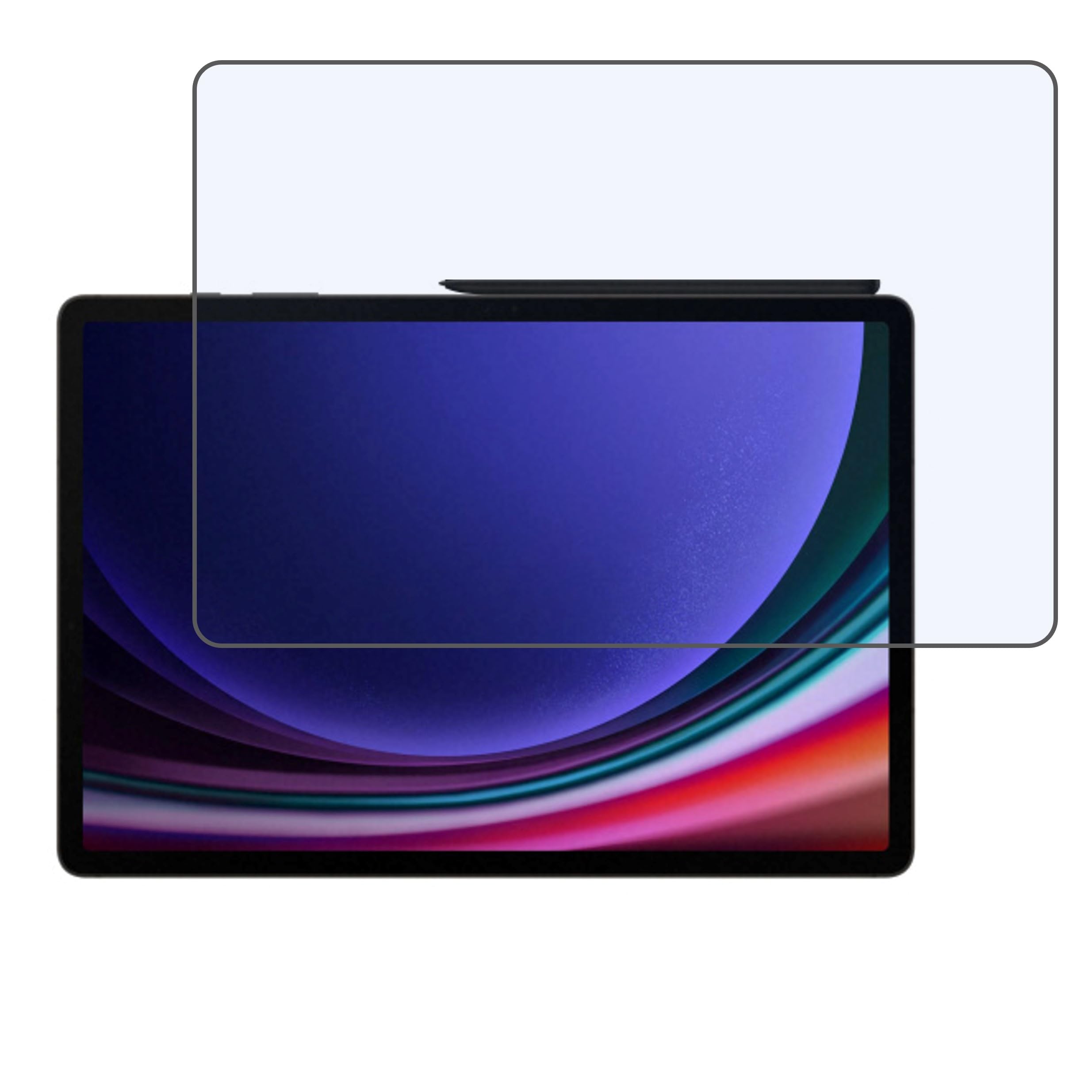DVTECH® 9H Flexible Unbreakable Scratch resistance Tablet Screen protector for Samsung Galaxy Tab S9 Plus (Not a Tempered glass) (B0CF2JV3FQ) Amazon Price History, Amazon Price Tracker