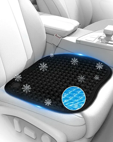 @utos Cooling Ice Car Seat Cushion for Long Driving, Super Cold Car Cushion, Gel Seat Cushion Keep Cool for Long Car Rides