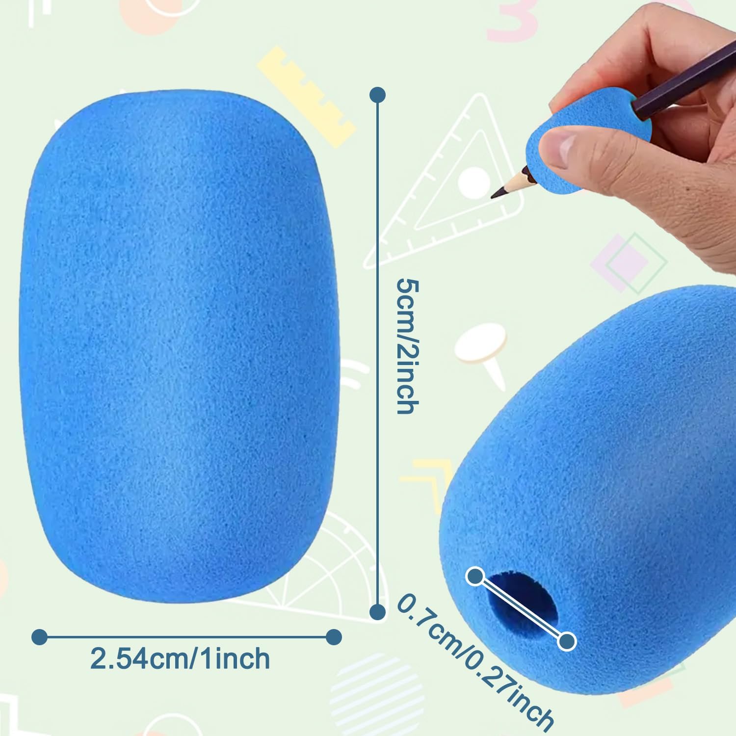Dszemie 6Pcs Pen Grips - Image 2