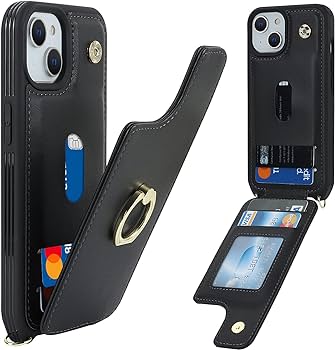 スマホアクセサリー IPHONE6HPCBC32 Amazon.com: Lipvina for iPhone 13 Case with Card Holder and Strap