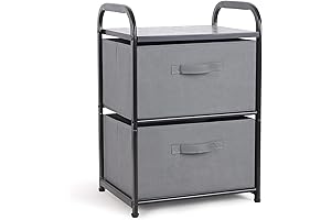 MAX Houser Dresser for Bedroom with 2 Drawers, Wide Chest of Drawers,...