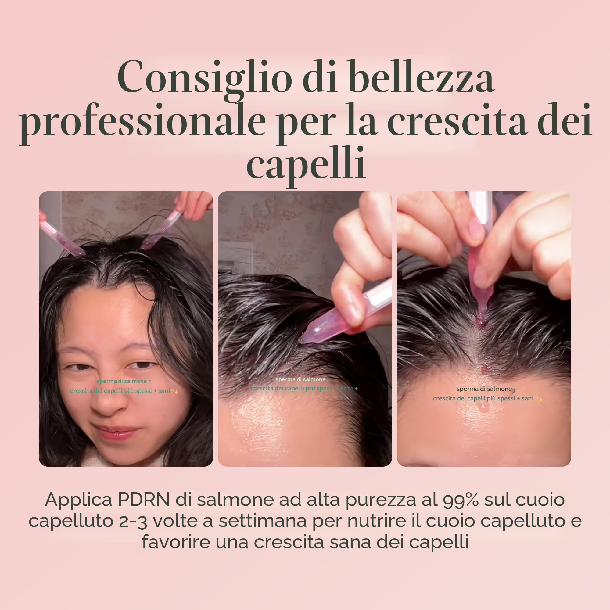 medicube Salmon DNA PDRN Pink One-Day Serum – Ampolla intensiva 99% PDRN con Collagene, Glutatione e Acido Ialuronico per maggiore luminosità