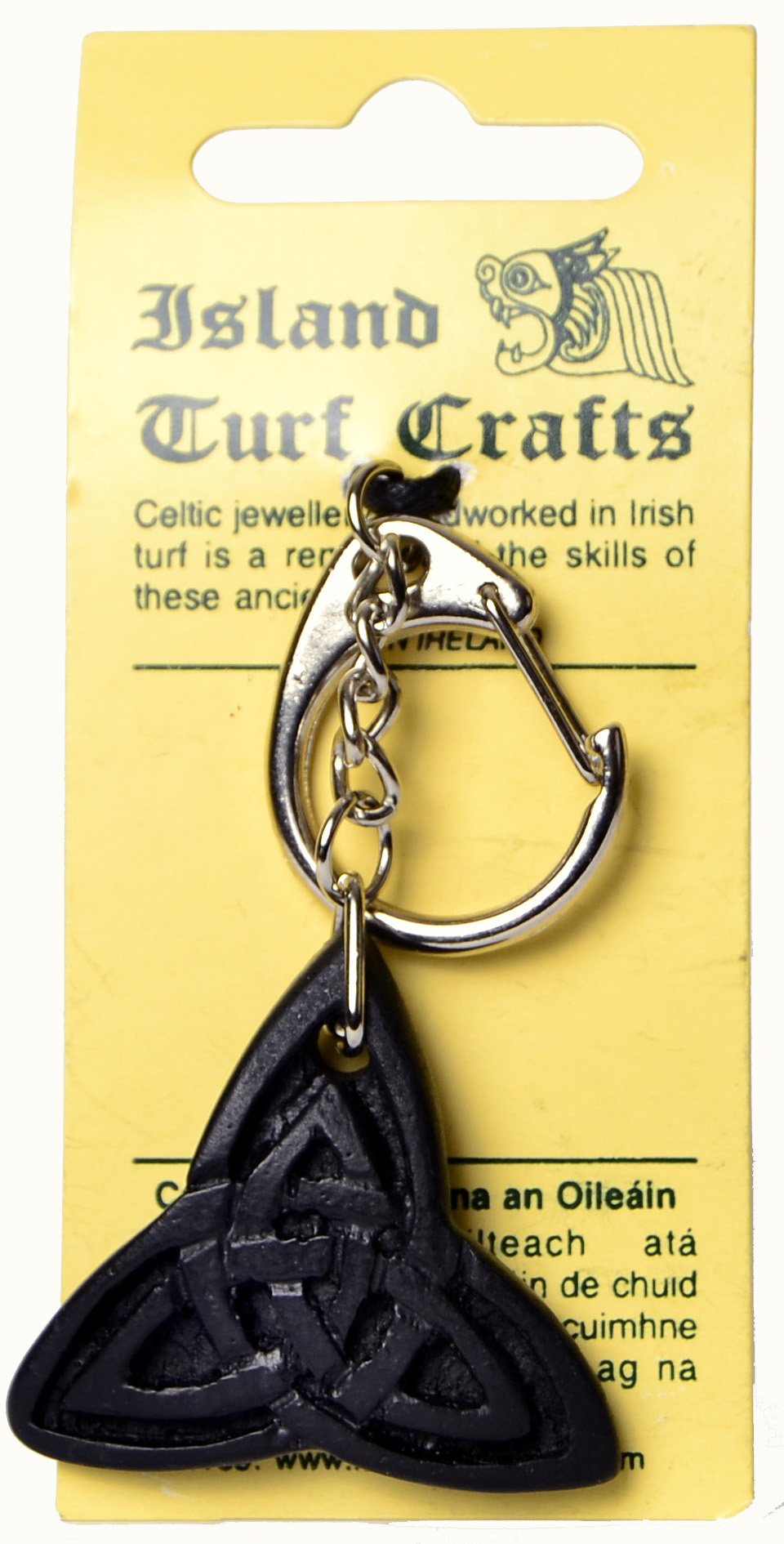 Trinity knot key ring celtic