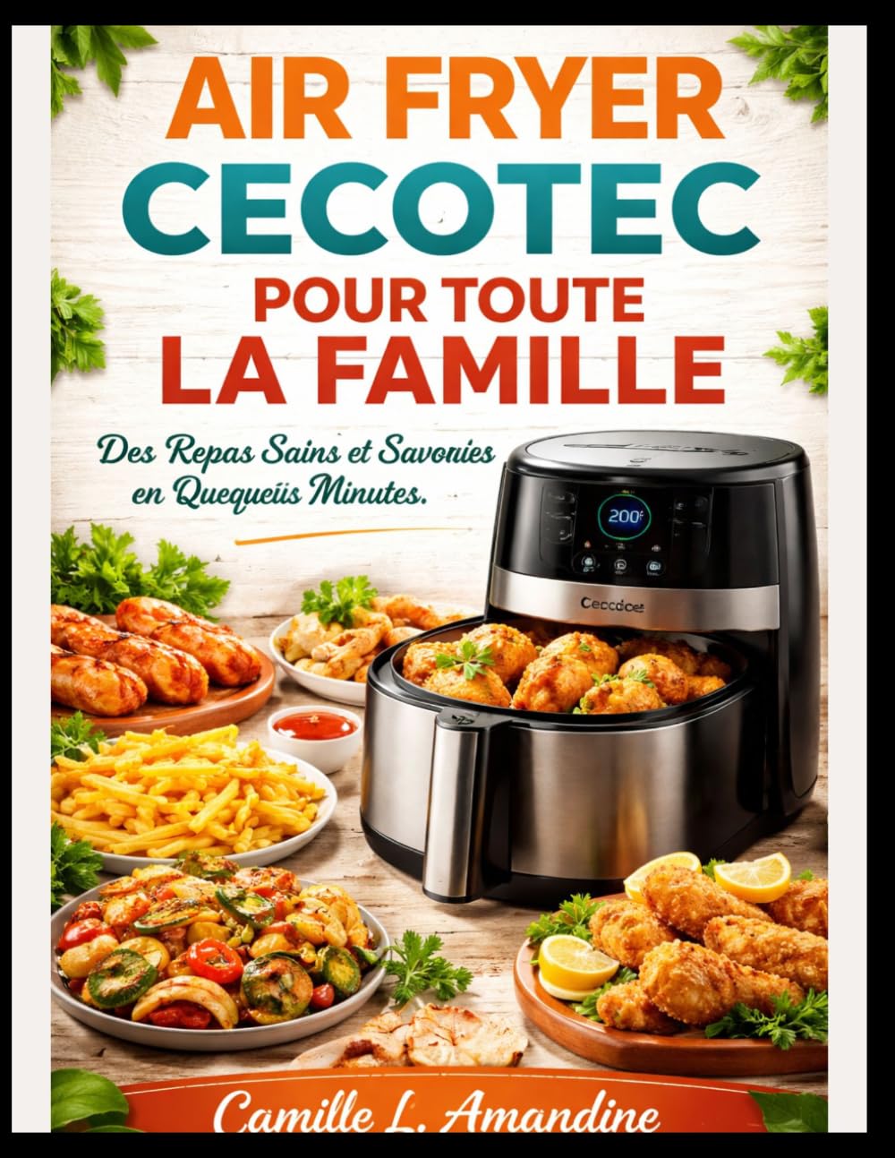 AIR FRYER CECOTEC POUR TOUTE LA FAMILLE: Des Repas Sains et Savoureux en Quelques Minutes.