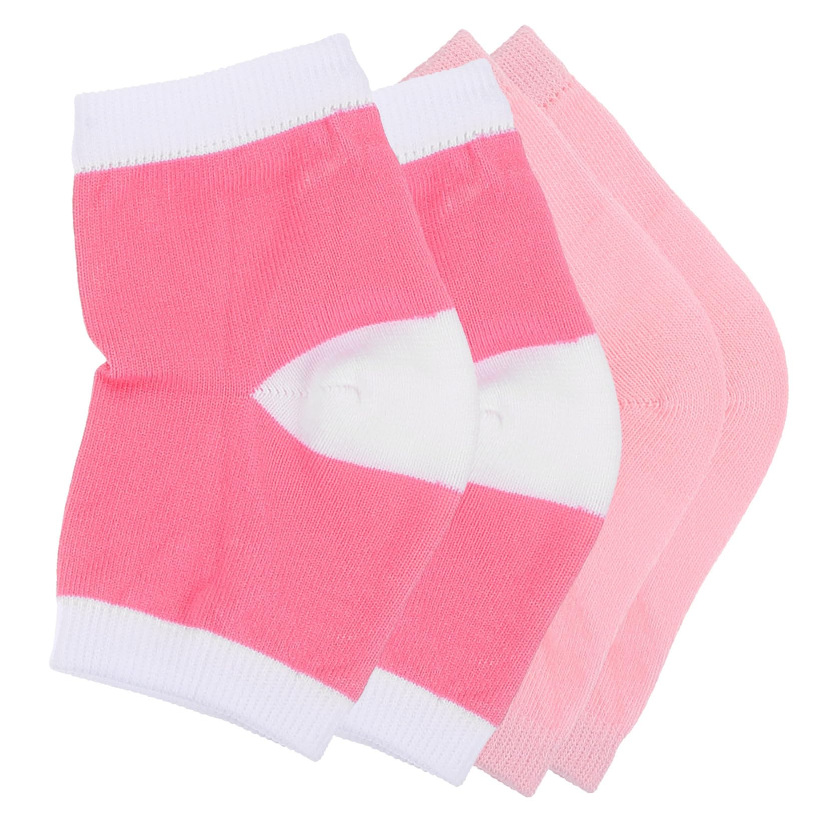 FOMIYES 2 Pairs Moisturizing Gel Socks for Dry Cracked Feet Gel Heel Protectors Breathable Foot Socks Anti-Crack Design