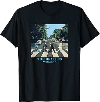 Amazon.com: The Beatles - Abbey Road T-Shirt : Clothing