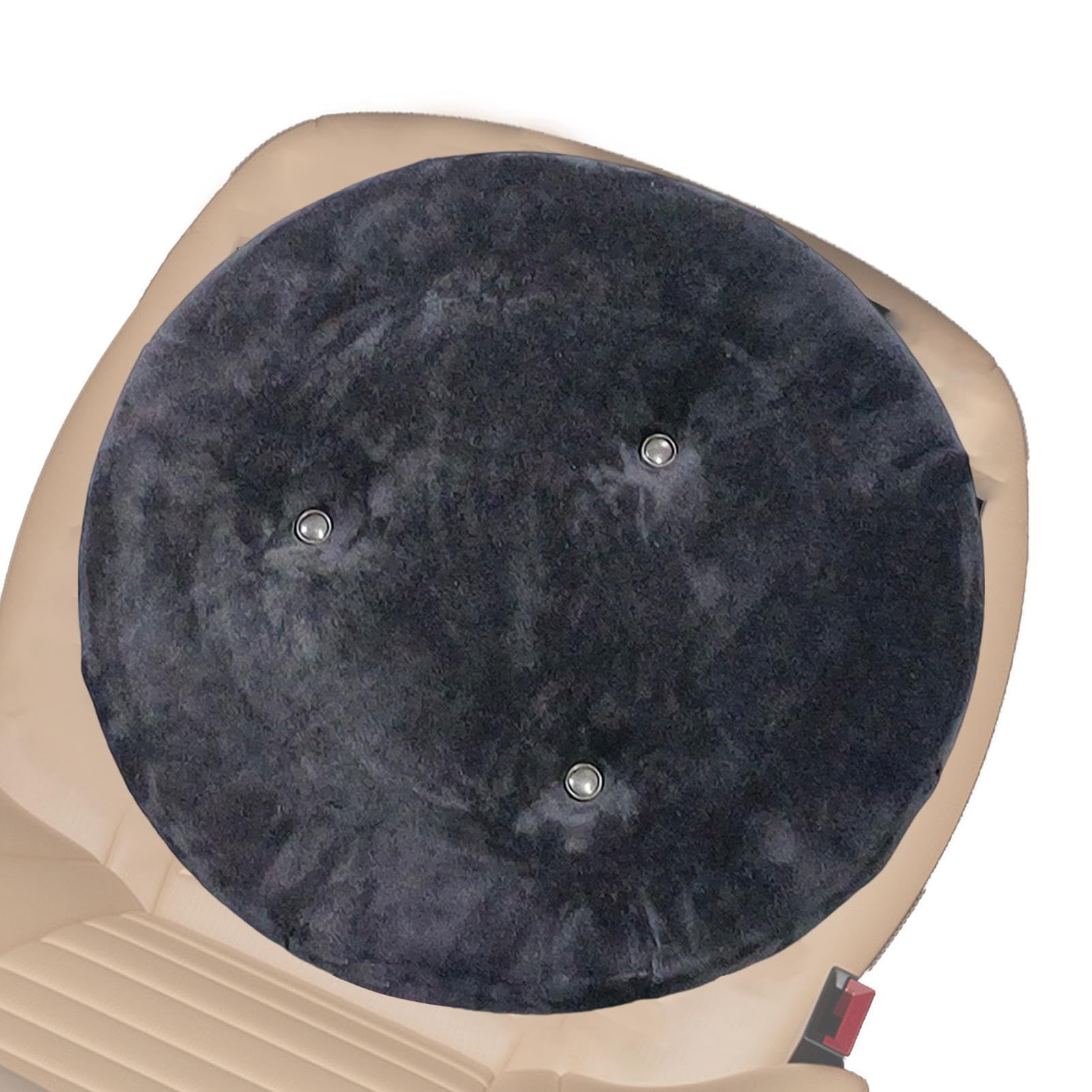 Coussin pivotant ergonomique et galette de siège rotative pour voiture et bureau