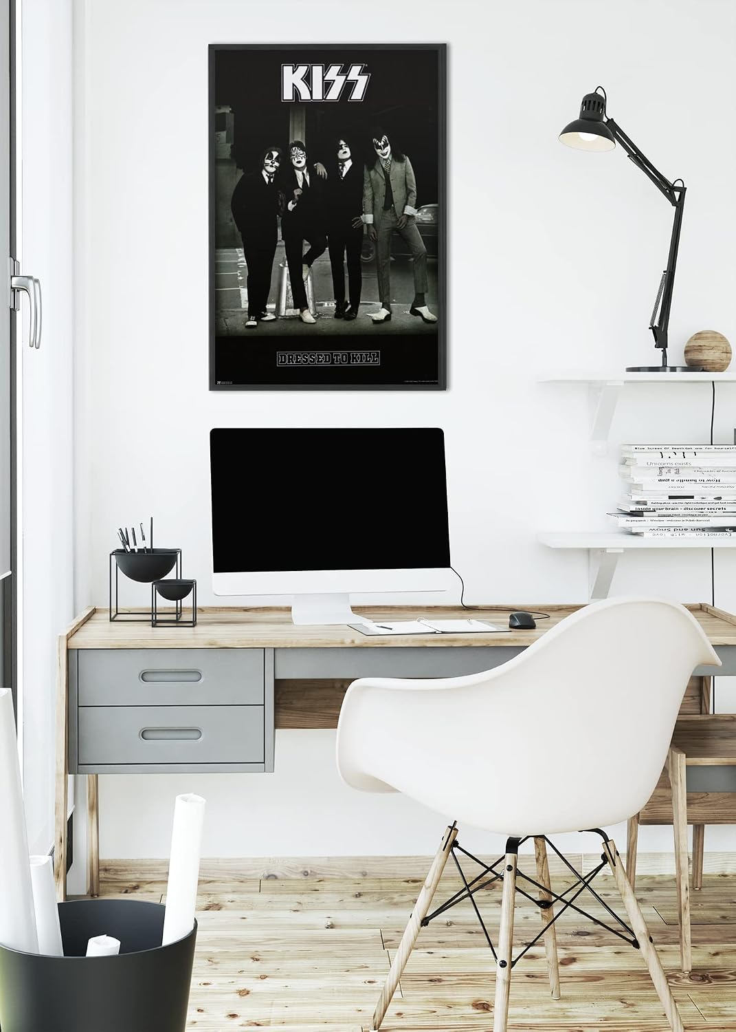 Kiss Dressed To Kill Poster Album Cover Heavy Metal Vintage Music Band Posters Cool Wall Art Print 12x18 image 4