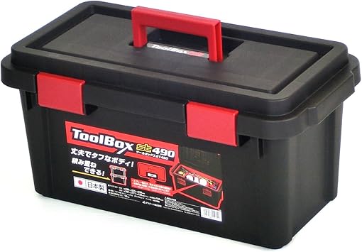 Amazon Astage アステージ ツールボックス ブラック W38 D22 H19cm St380 ツールボックス