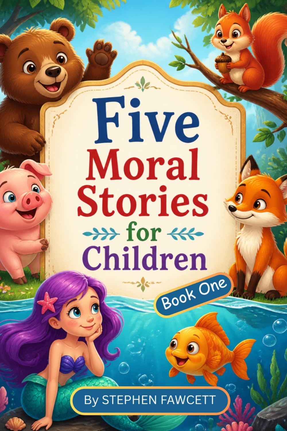 Five Moral Stories For Children: Five Timeless Tales of kindness, honesty, and courage—crafted to inspire young hearts and minds