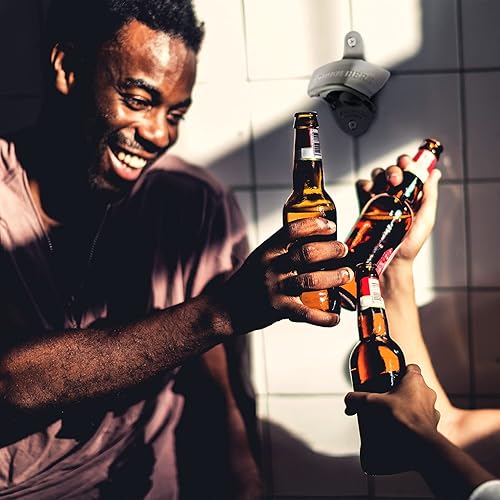 Miniatura 5 de Orblue - abridor de botellas para barman montado en pared set de 2unidades