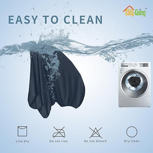 Vista 311 de Easy-Going - Funda de cojín elástica para sofá, funda de cojín protectora para asiento de sofá, suave, flexible con parte inferior elástica