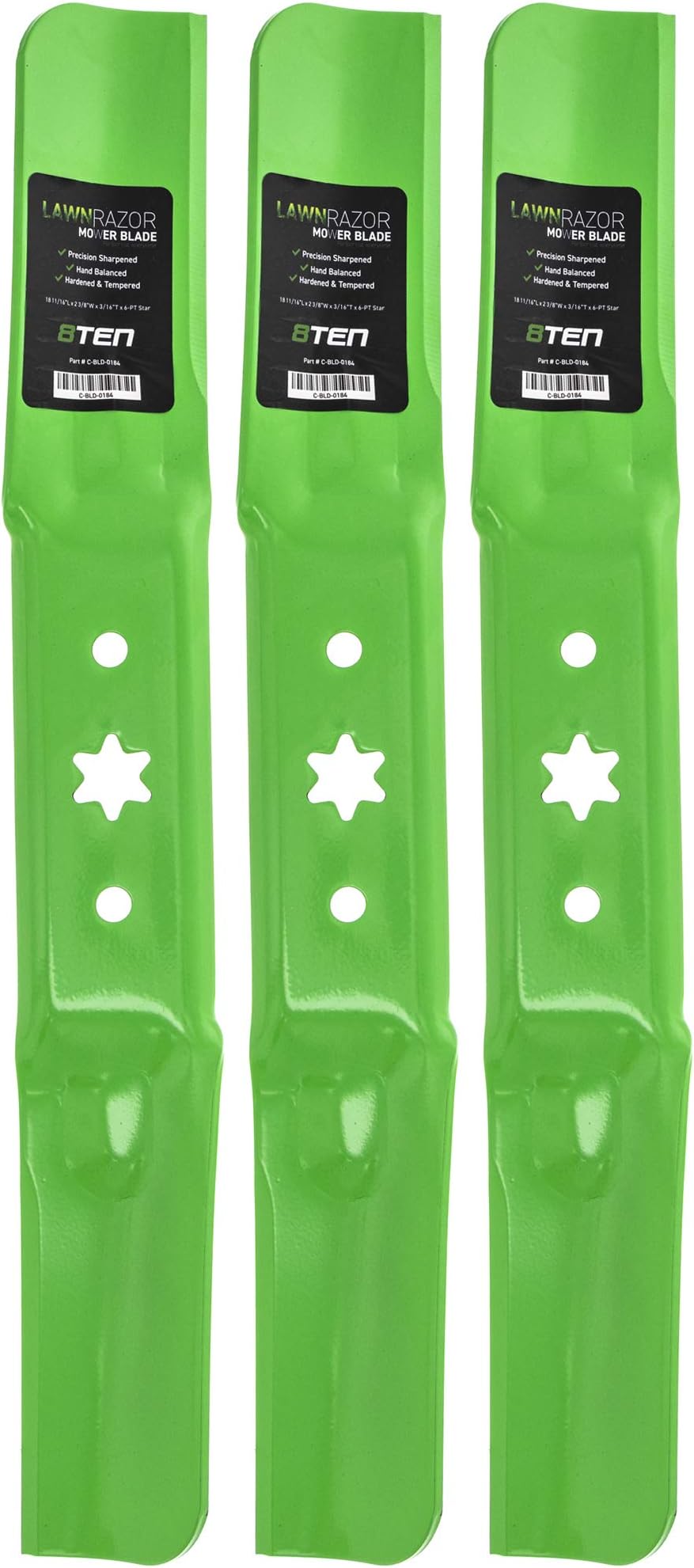 CUB CADET 490-110-C204 Xtreme Blade Set 50" Deck Ultima ZT1-50 Cortacésped Giro Cero - Foto 3