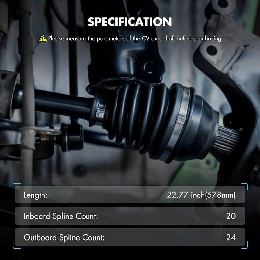 Amazon.com: Front Left Right CV Axle Drive Shaft Assembly